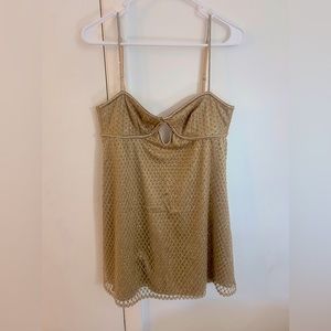 For love and lemons glitter slip dress, size medium